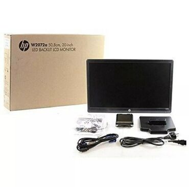 dvd manitor: HP W2072a 50.8sm 20inch LED BACKUT LCD Monitor yenidi