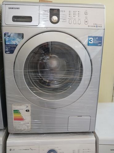 Paltaryuyan maşınlar: Paltaryuyan maşın Samsung, 6 kq, İşlənmiş, Avtomat, Qurutma var, Kredit yoxdur, Ünvandan götürmə, Pulsuz çatdırılma, Ödənişli çatdırılma