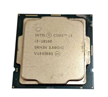 Prosessorlar: Prosessor Intel Core i3 i-10100, 3-4 GHz, 4 nüvə, İşlənmiş — 7