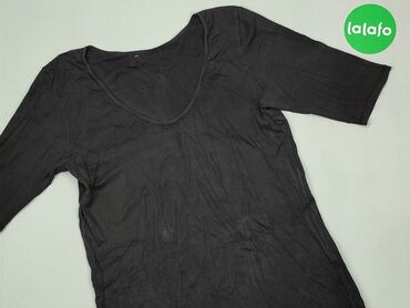 czarne t shirty sinsay: T-shirt, S, stan - Dobry