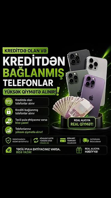 ev telefonlar: Xidmət: Kreditdə olan və ya kreditdən bağlanmış telefonların alışı — 1