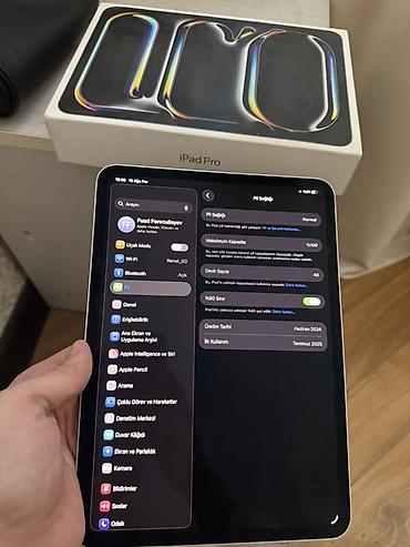 efootbal 2024: Apple iPad Pro 11" (M4) planşeti Xüsusiyyətlər: - Model: iPad Pro 11" — 3