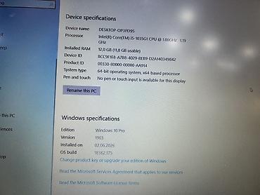 lenovo legion y700: İşlənmiş Lenovo Legion, 15.6 ", Intel Core i5, 256 GB, Ünvandan götürmə — 7
