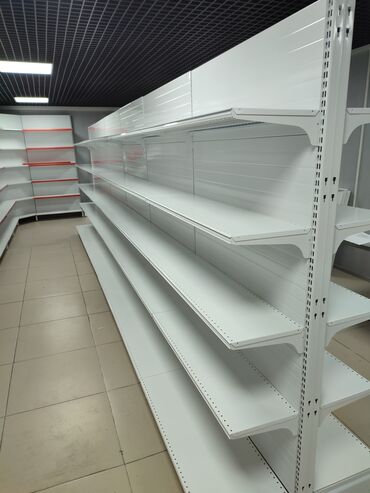 Стеллажи: Полки для магазина, аптек, бутиков и т.д. Все виды: пристенные — 28
