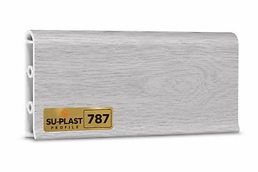 SU-PLAST döşəmə plintusları - Material: keyfiyyətli PVC, elastik və