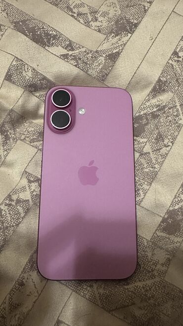 ipod shuffle 4 купить: IPhone 16, Б/у, 128 ГБ, Розовый, 100 %