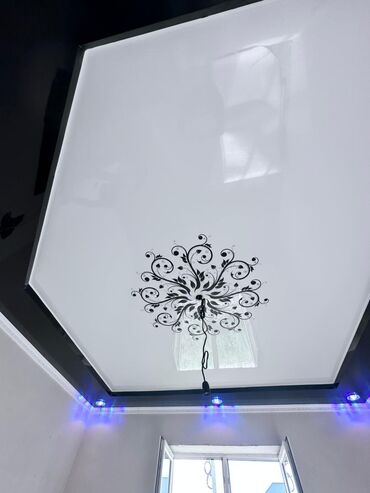 Натяжной потолок: Натяжной потолок Глянцевое, Матовое, 3D потолки Бесплатный замер, Гарантия, Монтаж — 13