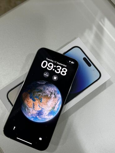 iphone 11 pro max dubai version: IPhone 14 Pro Max, 256 GB, Ağ, Barmaq izi, Face ID