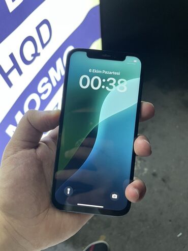 Infinix: IPhone 12 Pro, 128 GB, Pacific Blue, Simsiz şarj