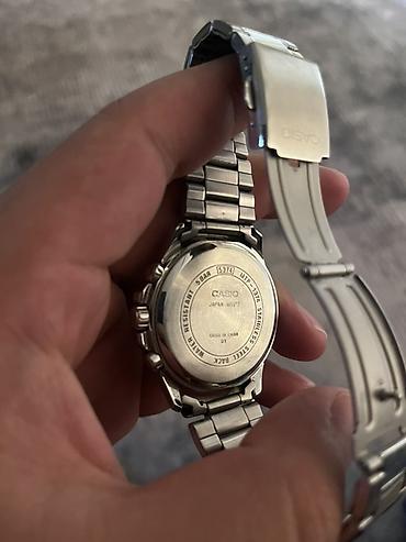 iphone whatch: CASIO мужские кварцевые часы с хронографом - Корпус и браслет из — 3
