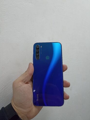 Xiaomi: Xiaomi Redmi Note 8, 32 GB, rəng - Göy, 
 Zəmanət, Barmaq izi, İki sim kartlı