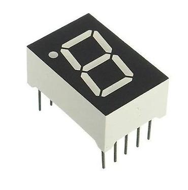 Комплектующие для ПК: Kateodlu 7 Segment LED Displey – 1 rəqəm, qırmızı Mükəmməl parlaqlığa — 1