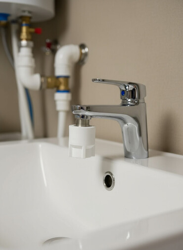 фитинги для пластиковых труб: Резьбовой адаптер, Материал: Пластик