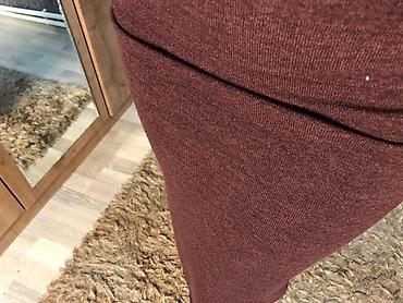 qəlyan topdan: Qadın paltarı – bordo rəng, uzun, bədənə oturan - Model: off-shoulder — 2