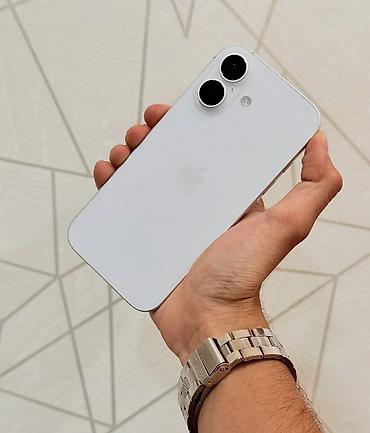 IPhone 16, 128 ГБ, Белый, Гарантия, Беспроводная зарядка, Face ID — 3