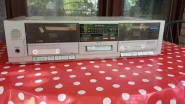 Zvučnici i stereo sistemi: 1. Technics RS-D550W Stereo Cassette Tape Deck 2. Sharp RT-150 Stereo — 2