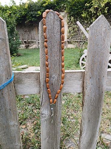 Aksesuarlar: Zülfüqarlı təbii toxum dənələrindən( şam ağacı toxumu) hazırlanmış əl — 3