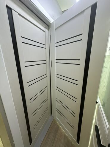 ручки на кухонную мебель: Жабык ички эшик, Хай-тек стилинде, түсү - Ак