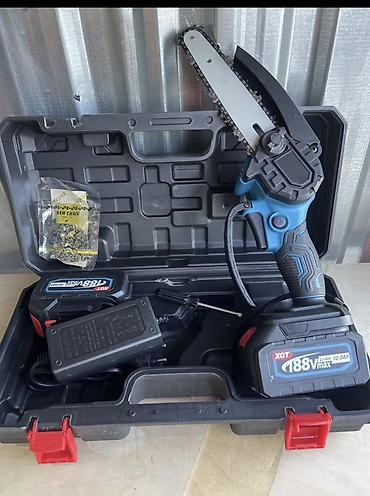 чынжырлар: Аккумуляторная мини-цепная пила XGT 188V Max (Li-Ion 10.0Ah) — 1