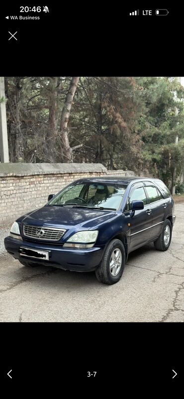 тойота рав четыре: Lexus RX: 2000 г., 3 л, Автомат, Газ, Кроссовер