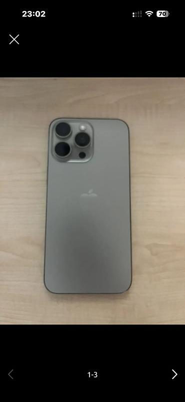 adapt: IPhone 15 Pro, 128 GB, Gümüşü, Face ID — 1