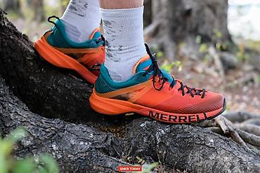 Кроссовки и спортивная обувь: Мужские кроссовки, 44, 45, 46, Merrell, Новый, цвет - Оранжевый, Самовывоз, Платная доставка — 12