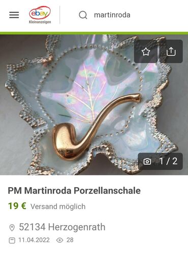 Ostali kućni dekor: Pepeljara nova Martinroda Istocna Nemacka iz 1972 do 1977g na lalafo.rs — 8 Ostali kućni dekor: Pepeljara nova Martinroda Istocna Nemacka iz 1972 do 1977g — 8