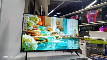 Телевизоры: Смарт-телевизор YASIN (диагональ около 32–40") с тонкими рамками и — 9