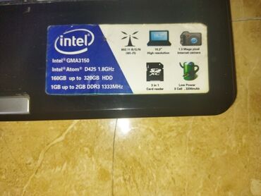 Ноутбуки: Нетбук, Sony, до 2 ГБ ОЗУ, Intel Atom, До 11 ", Для несложных задач, память HDD