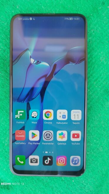 huawei wifi роутер: Huawei P Smart Z, 64 GB, rəng - Yaşıl, Barmaq izi, İki sim kartlı