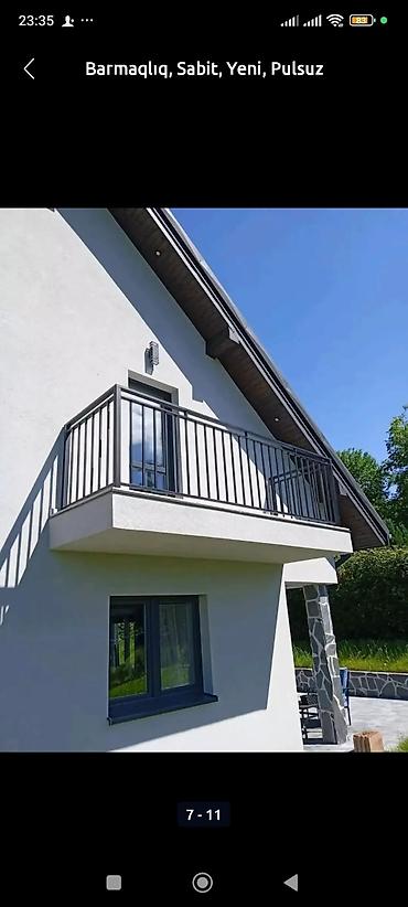 Pilləkən məhəccərləri: Yeni Pilləkən məhəccəri, Polad, Pulsuz çatdırılma — 17