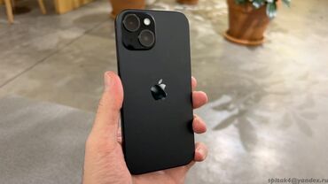 Apple iPhone: IPhone 15, Б/у, 128 ГБ, Black Titanium, Зарядное устройство, Защитное стекло, Кабель, 88 %