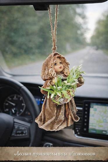 Другой декор и предметы интерьера: Сувенир, фигурка,подвеска Лесная хранительница подснежников Лесная — 2