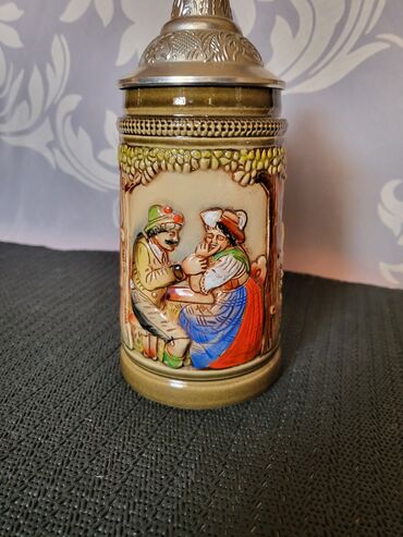 Čaše: Krigla nova,vintaz original King,rucni rad Austrija. Nova krigla sve — 2