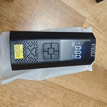 avtomobil hava nasosu: STSCELZ portativ hava kompressoru (avtomatik pompa) - Rəqəmsal LED — 2