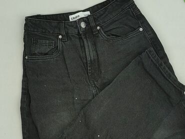 cropp spodnie damskie czarne: Cropp, Jeansy damskie, rozmiar 2XS