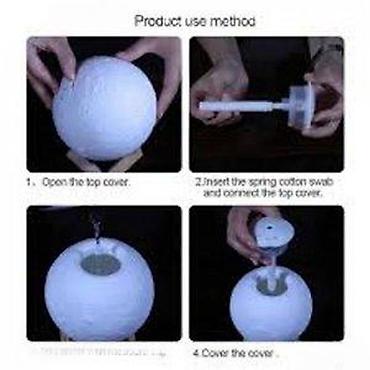 trimer za nausnice: MESEC LAMPA I DIFUZOR 15 CM 2 U 1 NOVO DIFZER I LAMPA AKCIJA | Cene — 7