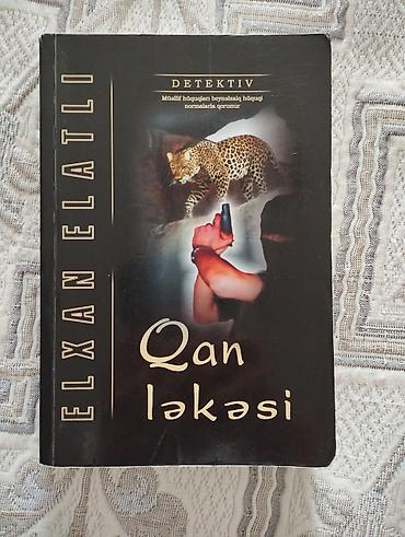 Elxan Elatlı – “Qan ləkəsi” (detektiv roman) • Janr: Detektiv • Dil