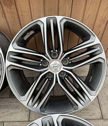картошка семеной: Литые Диски R 18 Hyundai, Комплект, отверстий - 5, Б/у — 4