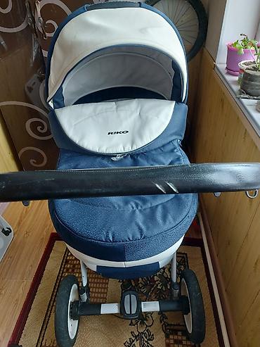 Коляски: Детская коляска RIKO ВRUNO ECCO 2в1 - Формат: классическая люлька на — 6