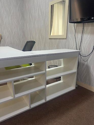 masa ofis: İşlənmiş, İşçi üçün, Künc masa — 6