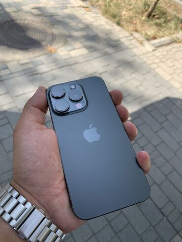 apple klaviatura: IPhone 15 Pro, 128 ГБ, Jet Black, Беспроводная зарядка, Face ID, С документами