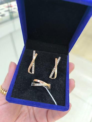 Серебряные наборы украшений: Набор украшений, Проба 925, Женские, Новый — 23