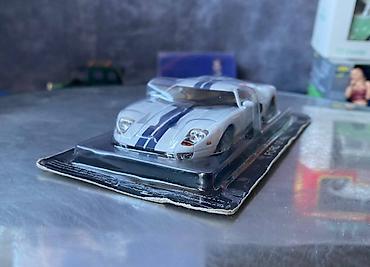 fort salon: Коллекционная модель FORD GT40 White with blue strip 1966 — 4