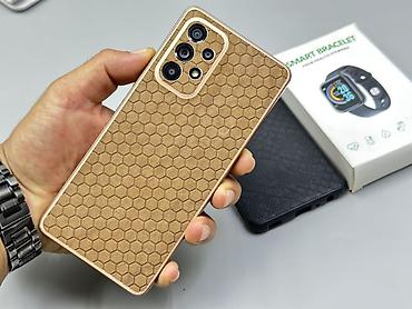 Уюлдук телефондор жана аксессуарлар: Samsung Galaxy A53 5G, Колдонулган, 128 ГБ, түсү - Алтын, 2 SIM — 1