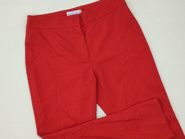 legginsy z zapiętkiem: Spodnie materiałowe damskie, rozmiar L