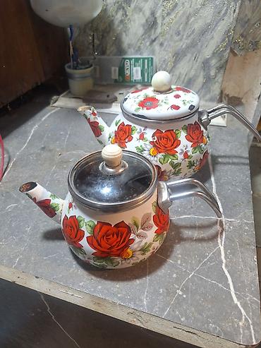 sobada: Çay dəsti, rəng - Ağ, Metal, Epiag, 5 nəfərlik, Azərbaycan — 2