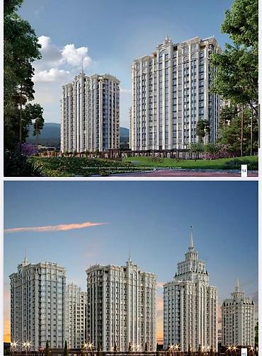 жк москва сити: 3 комнаты, 119 м², Асанбай мкр Элитка, 15 этаж, ПСО (под самоотделку) — 7