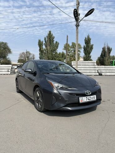 продажа авто в бишкеке и по всему кыргызстану: Toyota Prius: 2018 г., 1.8 л, Гибрид, Хетчбек