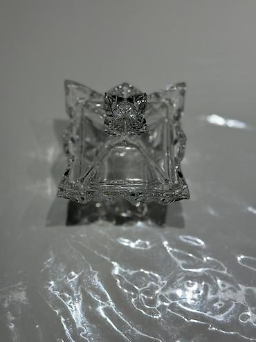 xonca qablari: Bohemia Jihlava Pyramid Qənd Qabı 12,4 sm. Karacadan alınıb 50% — 2